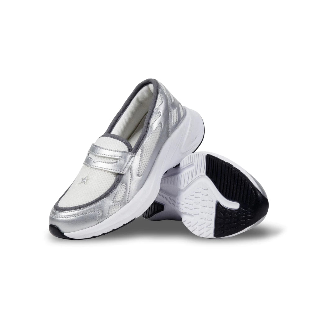 Slip On Loafer Fly Silver