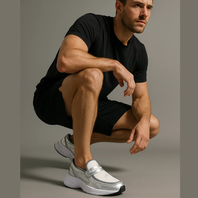Slip On Loafer Fly Silver