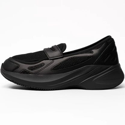 Slip On Loafers All Black