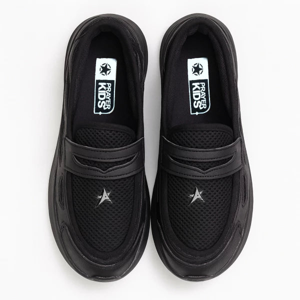 Slip On Loafers All Black