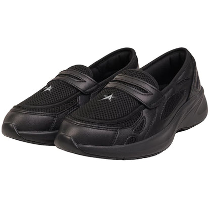 Slip On Loafers All Black