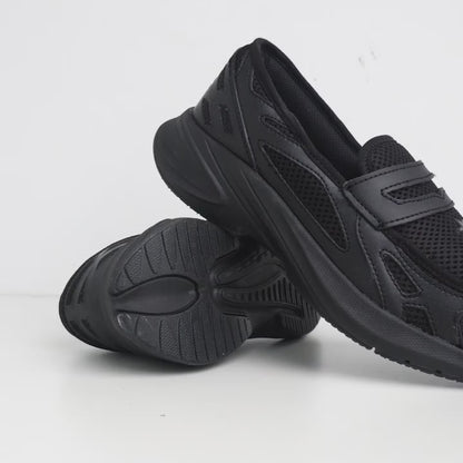 Slip On Loafers All Black